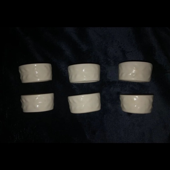 6 Ceramic Napkin Holders - Picture 1 of 1